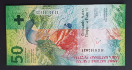 Suiza - Switzerland  50 Francos UNC / SC P77a (2015) - Switzerland