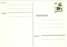 GERMANIA FEDERALE 1975 CARTOLINA POSTALE 40 Pf MNH - Postkaarten - Ongebruikt