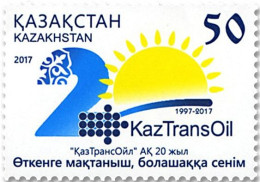 KAZAKHSTAN 0798 Oléoduc, Pétrole - Petrolio
