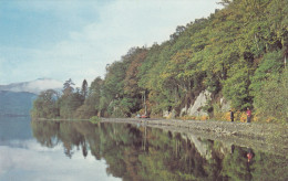 Postcard Echo Rock The Trossachs Scotland My Ref B14727 - Perthshire