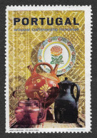 Portugal Grand Vignette Touristique Artisanat Ceramique Craftmanship Ceramics Cinderella Poster Stamp - Emissions Locales
