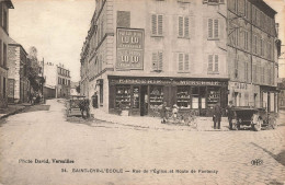 St Cyr L'école * Rue De L'église Et Route De Fontenay * épicerie Mercerie * Débit De Tabac Tabacs - St. Cyr L'Ecole