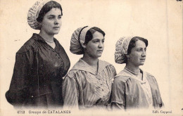 ESPAGNE - Groupe De Catalanes - Edit : Capponi - Carte Postale Ancienne - Altri & Non Classificati