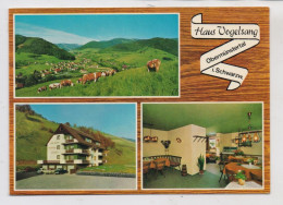 7816 MÜNSTERTAL - OBERMÜNSTERTAL, Haus Vogelsang, Doppel Klappkarte - Muenstertal