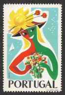 Portugal Grand Vignette Touristique Tourism Cinderella Poster Stamp - Lokale Uitgaven