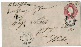 3 Kr. GA, Nr. Stp. A. GA, R !,  # A 7151 - Entiers Postaux