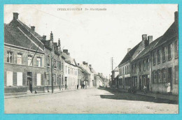 * Ingelmunster (West Vlaanderen) * (Uitg G. Eggermont - Descamps Kortrijk) De Marktplaats, Grand'Place, De Kroone - Ingelmunster