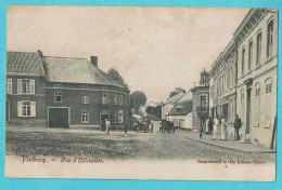 * Flobecq - Vloesberg (Hainaut - Wallonie) * (Imprimerie A. De Billoez - Quivy) Rue D'Ellezelles, Animée, Cheval, Old - Flobecq - Vlösberg