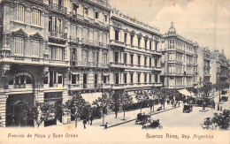 ARGENTINE - Avenida De Mayo Y Buen Orden - Buenos Aires - Carrosse - Carte Postale Ancienne - Argentina