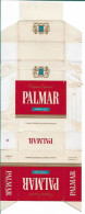 Portugal Mozambique , PALMAR EXPORT FILTER ,   Empty Tobacco  Pack - Cajas Para Tabaco (vacios)