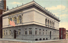 ETATS-UNIS - Troy - Hart Memorial Library - Carte Postale Ancienne - Autres & Non Classés