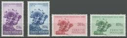 1949 TURKEY THE 75TH ANNIVERSARY OF U.P.U. UPU MNH ** - Unused Stamps