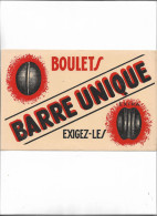 Buvard Ancien Charbon Boulets Barre Unique Exigez Les - C