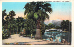 ETATS-UNIS - California - Los Angeles - Echo Park In MidWinter - Carte Postale Ancienne - Other & Unclassified