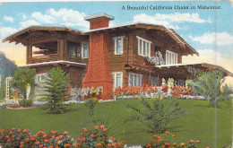 ETATS-UNIS - A Beautiful California Chalet In Midwinter - Carte Postale Ancienne - Autres & Non Classés