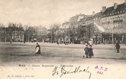 Metz * 1901 * Avenue Serpenoise * Römerallee - Metz