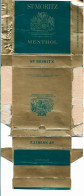 Netherlands ,  ST. MORITZ  Menthol  ,   Empty Tobacco  Pack - Empty Tobacco Boxes