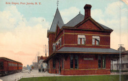 ETATS-UNIS - Erie Depot - Port Jervis - N.Y - Carte Postale Ancienne - Autres & Non Classés