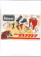 Buvard Ancien  Botte Baudou  Bartoud  Cirque - B