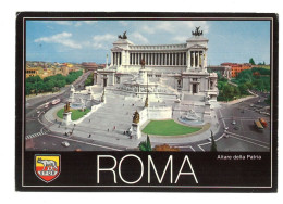 BR3650 Roma Altare Della Patria Viaggiata Verso Bassano - Altare Della Patria