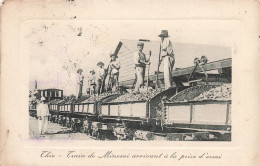 Nouvelle Calédonie -  Thio - Train De Mineraiarrivant à La Prise D'essai - Edition F.D. - Carte Postale Ancienne - Nuova Caledonia