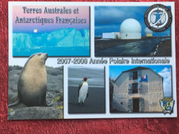 TAAF : Terres Australes Antarctiques Françaises Année Polaire Internationale CPM  Carte Postale Europe France Multi Vue - TAAF : Territorios Australes Franceses