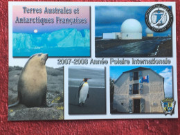 TAAF : Terres Australes Antarctiques Françaises Année Polaire Internationale CPM  Carte Postale Europe France Multi Vue - TAAF : Franz. Süd- Und Antarktisgebiete