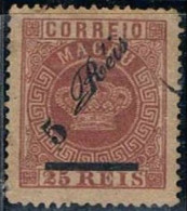 Macau, 1885, Fournier, Used - Oblitérés