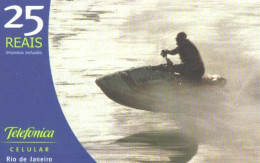 Brazil:Brasil:Used Phonecard, Telefonica, 25 Reais, Water Scooter, 2002 - Brasilien