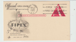 6324 Postal Stationery ENTIER POSTAL 1956 Fipex New York FIRST DAY ISSUE STATUE DE LA LIBERTE  Statue Of Liberty - 1901-20