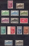 Reunion 1933-40 Cascade Of Salazie, Waterfowl Lake And Anchain, Leon Museum. St. Denis + Without RF 43V MNH (Refer Note) - Neufs