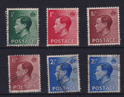 G.B.: 1936   Edward VIII Set      Used - Gebruikt