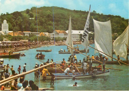 MARTINIQUE - TRINITE - La Fête Patronale - Courses De Yoles Dans La Baie - La Trinite