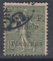 Cilicie N° 93  O  2 Pi.  Sur  15 C. Vert-olive , Oblitéré Sinon TB - Usati