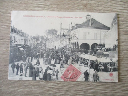 76 LONDINIERES CONCOURS DE POMPES A INCENDIE 1906 FOULE - Londinières