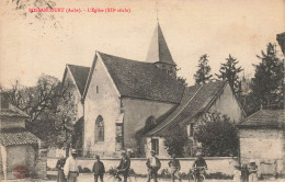 Bossancourt * Rue Et Vue Sur L'église Du Village , XIIème * Villageois - Other & Unclassified