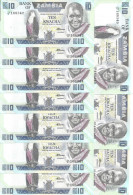 ZAMBIE 10 KWACHA ND1980-88 UNC P 26 E ( 10 Billets ) - Zambie