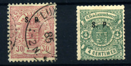 Luxemburgo (Servicio) Nº 43 Usado, 45*. Año 1881/83 - Service