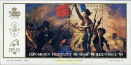 282025 MNH ARGENTINA 1989 BICENTENARIO DE LA REVOLUCION FRANCESA - Gebraucht