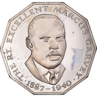 Monnaie, Jamaïque, Elizabeth II, 50 Cents, 1976, Franklin Mint, USA, Proof - Jamaique