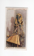 Chromo Egypte Egypt Statue Of Tutankhamen Didactique Au Dos 2 Scans 67 X 36 Mm TB WILLS'S Cigarettes - Wills