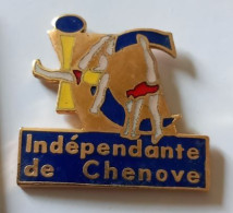 XX393 Pin's Gymnastique IC Indépendante De Chenove Côte D'Or Qualité EGF Achat Immédiat - Gymnastik