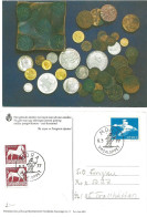 Sweden 1977  Coin Card With Special Cancellation Mora 6 .3.77 Vasaloppet Mi 773 And 799 - Cartas & Documentos