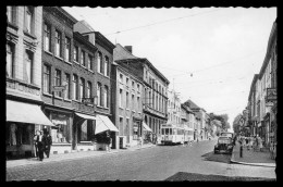 * Cpsm - BINCHE - Avenue Vanderpepen - Tram - Tramway - Vieille Voiture - Commerce - Animée - Edit. RAY LONGFILS - NELS - Binche