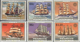 698135 MNH PENRHYN 1984 BARCOS DE VELA - Penrhyn