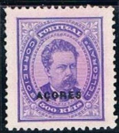 Açores, 1884/7, # 57 Dent. 12 1/2, MHNG - Ungebraucht