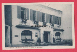 40 - VILLENEUVE DE MARSAN----Hotel Des Voyageurs---cpsm Pf - Villeneuve De Marsan