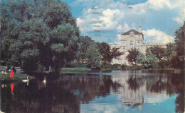 Postcard USA United States IA - Iowa > Ames Lake Laverne And The Memorial Union 1955 - Ames