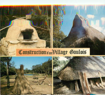 CONSTRUCTION D'UN VILLAGE GAULOIS PLEUMEUR BODOU - Pleumeur-Bodou