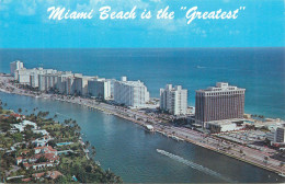 Postcard USA United States Fl Florda Miami Beach Aerial - Miami Beach